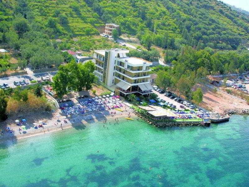 Paradise Beach Hotel Radhimë Exterior foto